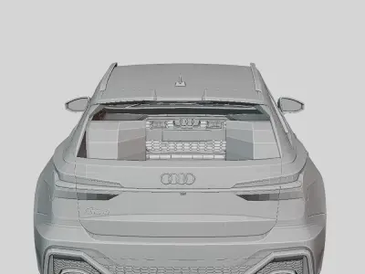 Audi RS6 Avant 2020 Printable Body  3D print model