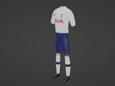 Tottenham Sportwear Low-poly 3D model