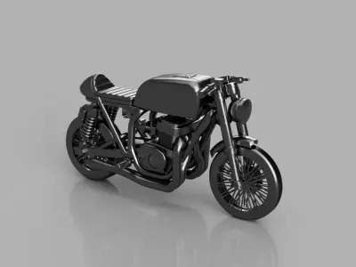 Cafe Racer 3D print model