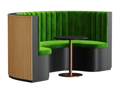 Restaurant sofa 3D model