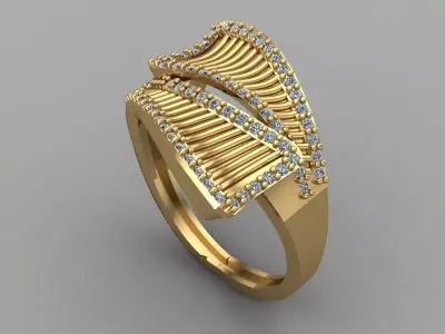 Women Ring 3DM Womens Ring 3d models 3D print model 3D print model 42