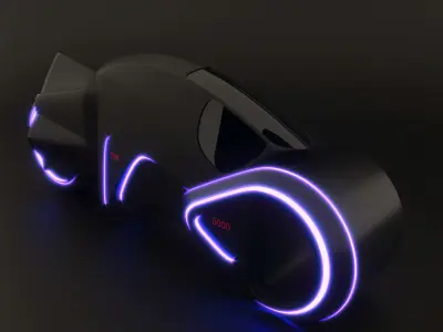 Tron bike 3D model
