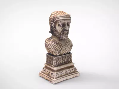 King Cyrus the Great 3D model