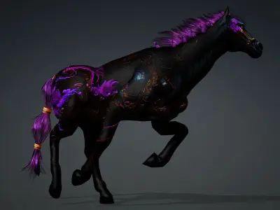 Horse-E3 3D model