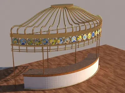 Cocktail Bar 3D model