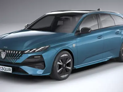 Peugeot 308 SW 2026 3D model