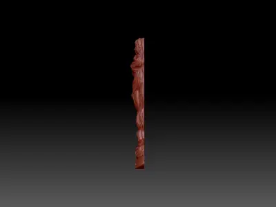 Girl beautiful 3D print model
