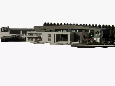 Main luxury villa 3D model