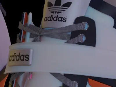 Harley Quinn Shoes Suicide Squad Edition 3D model