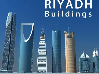 Riyadh Buildings 3D model