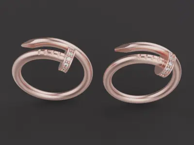 Nail Rings 66467 3D print model