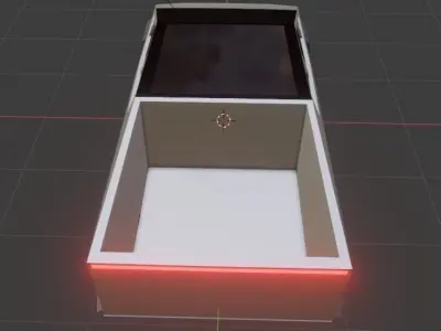 cyber attacks 3D model