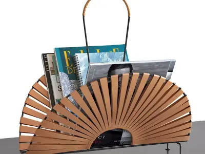 Isadora Magazine Holder 3D model