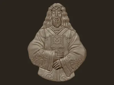 Christ rescued Spanish Catholicism in Stl format CNC 3D print model