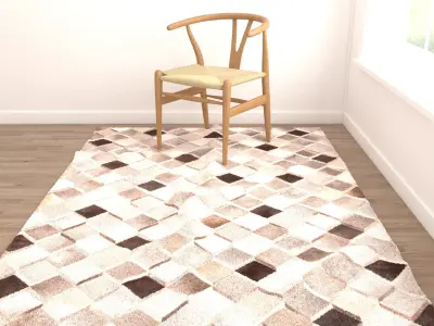 Rugs No 947 Low-poly 3D model