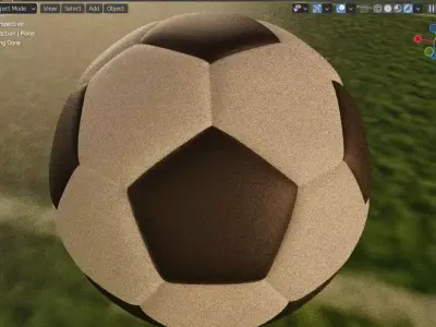 Football ball Free 3D model purchase