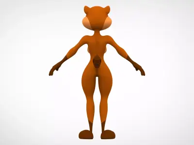 Larissa Weasel 3D model