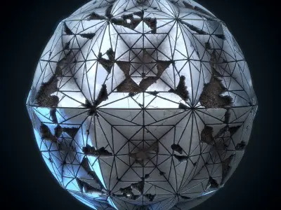 Persian Mirror work material - VOL 05 - Maps - SBsar Texture