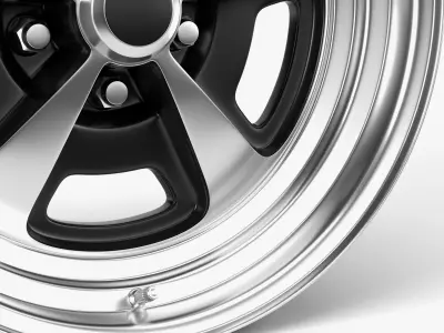 Magnum 500 Wheel Low-poly 3D model