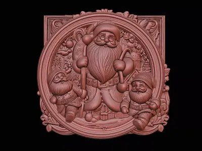 3d printable Christmas  ornament 3D print model