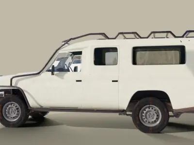 Toyota Landcruiser Troopcarrier 3D model