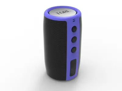 SPEAKER BLUE 3D model