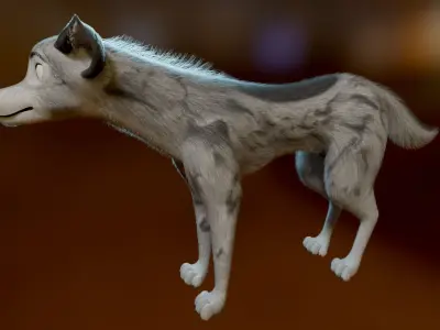 Kovu Wolf  3D model
