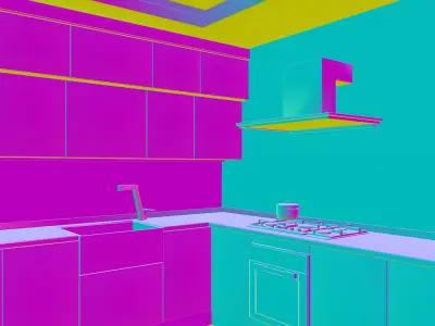 kitchen 3D model