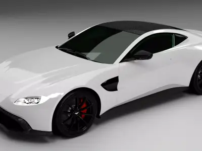 Aston Martin Vantage 3D model