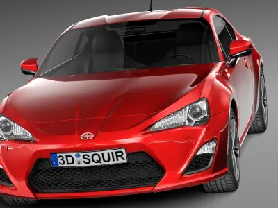 Scion FR-S 2013 3D model