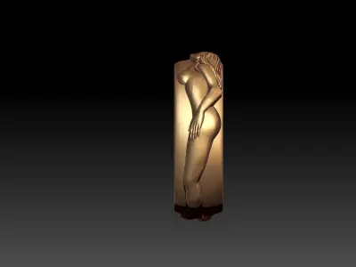 KISS ENGAGEMENT RING 3D print model