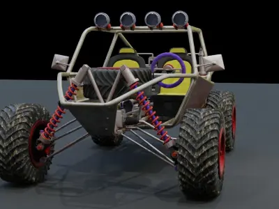Dune Buggy 3D model by roy-creations from CGTrader
