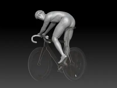 bicycle man 3 3D print model