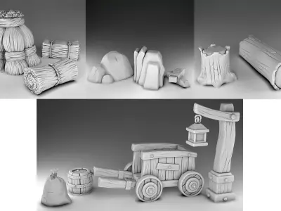 Farm decor Set Part 2 3D print model