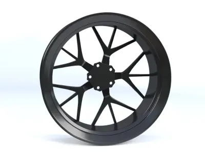 Dilinger DF3 forged  3D model