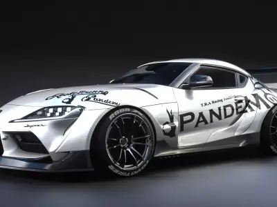 TOYOTA SUPRA A90 3D model