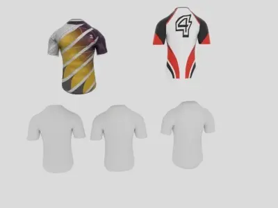 T Shirt Sport  3D model