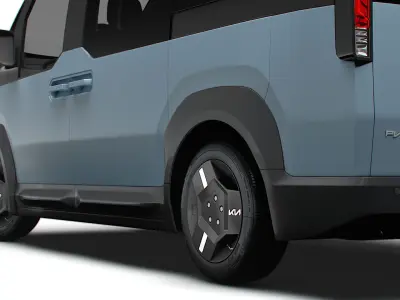 KIA PV5 L2H1 2025 3D model