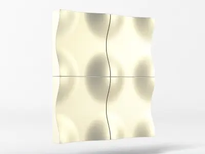 Decorative Modular Wall Panel 1 3D model