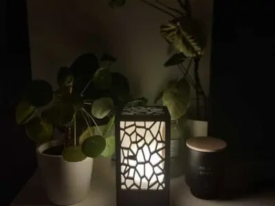 Voronoi lamp 3D print model