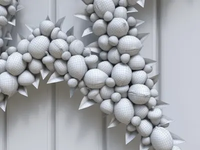 Christmas Wreath 3D model