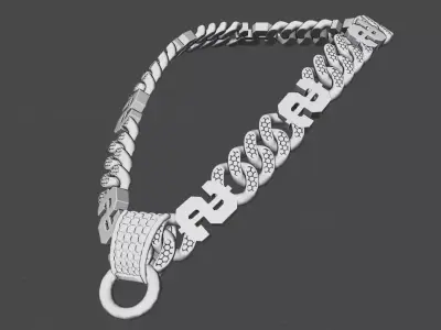 Money Cuban Link Free 3D model