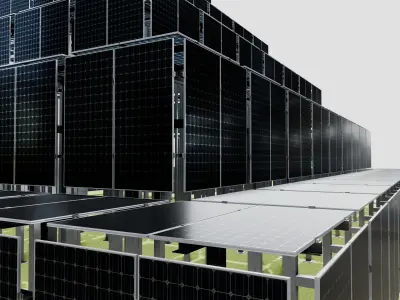 Solar Pyramid Type-1 3D model