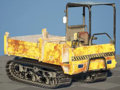 ZBL Mini Truck - Unreal Engine Project 3D model