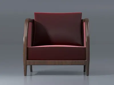 Ruby chair 3D model