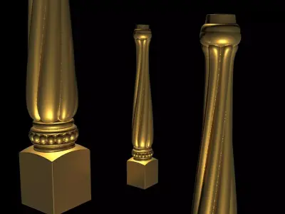 Furniture Legs Tables Chairs CNC Wood 1007 3D print model