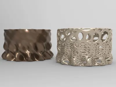Vase Voronoi 22 3D print model
