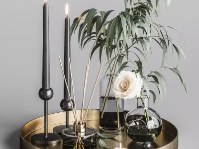 Decorative set 27 3D model