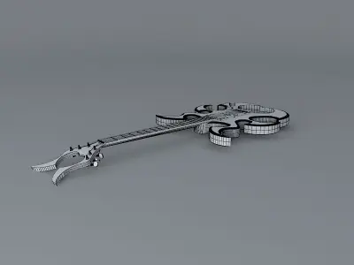 The Scorpion guitar Free 3D model