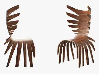 Antonio Pio Saracino Cervo Chair 3D model